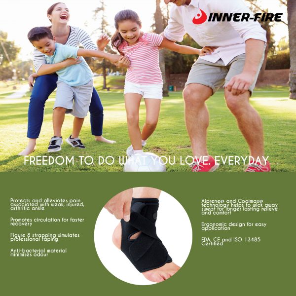 ankle brace by inner-fire pamphlet